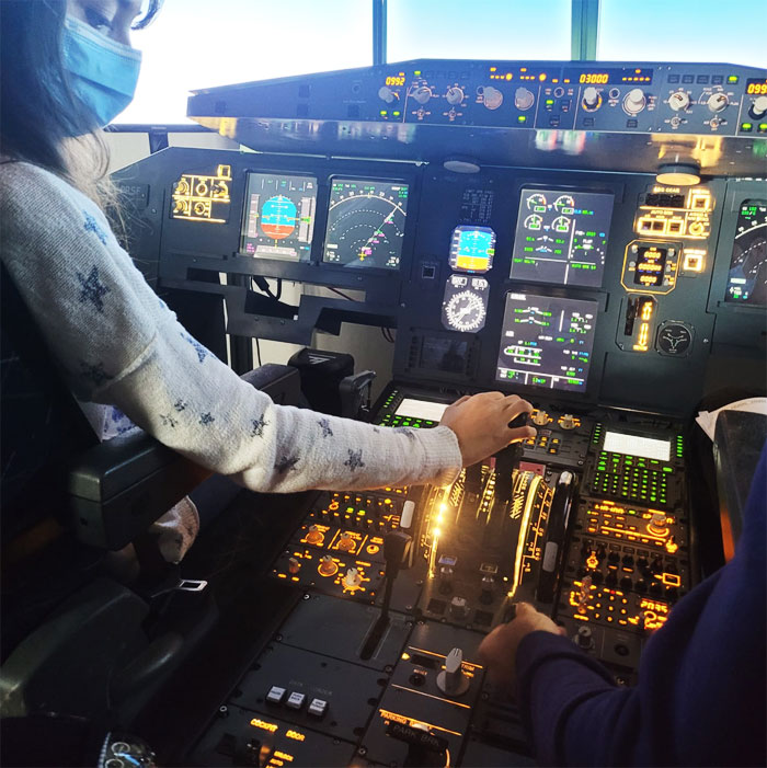 Simulatore di volo Airbus A320